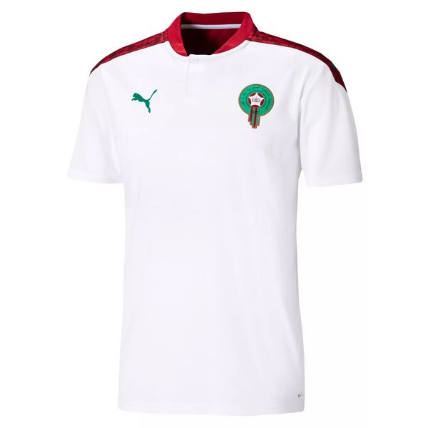 Thailande Maillot Football Maroc Exterieur 2020 Blanc